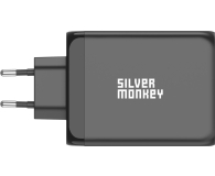 SILVER MONKEY sieciowa GaN 200W USB-C PD + USB 3.0 QC B - 1097686 - zdjęcie 4